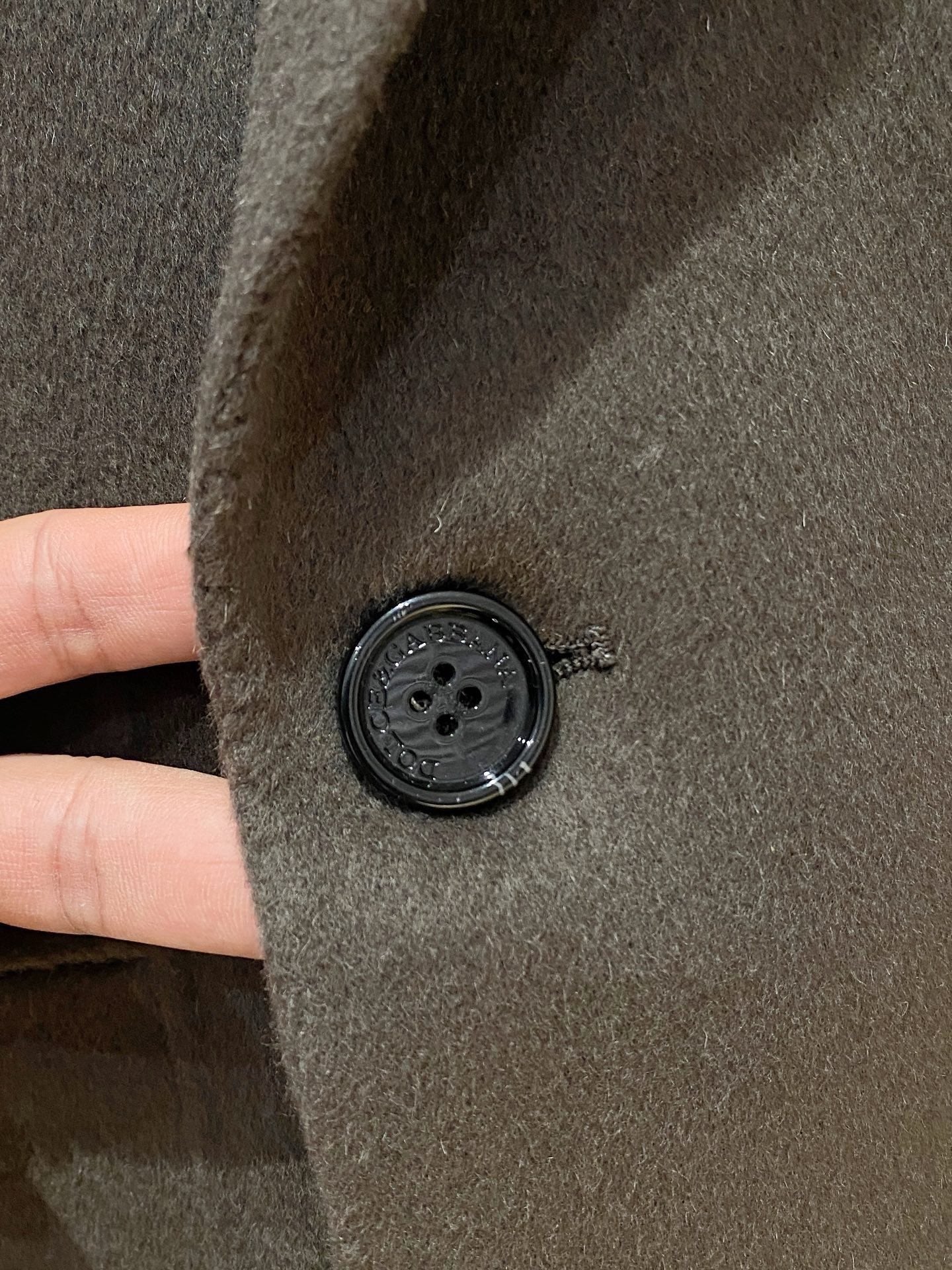 Dolce & Gabbana Men's Wool Kensington Coat – 2025FW