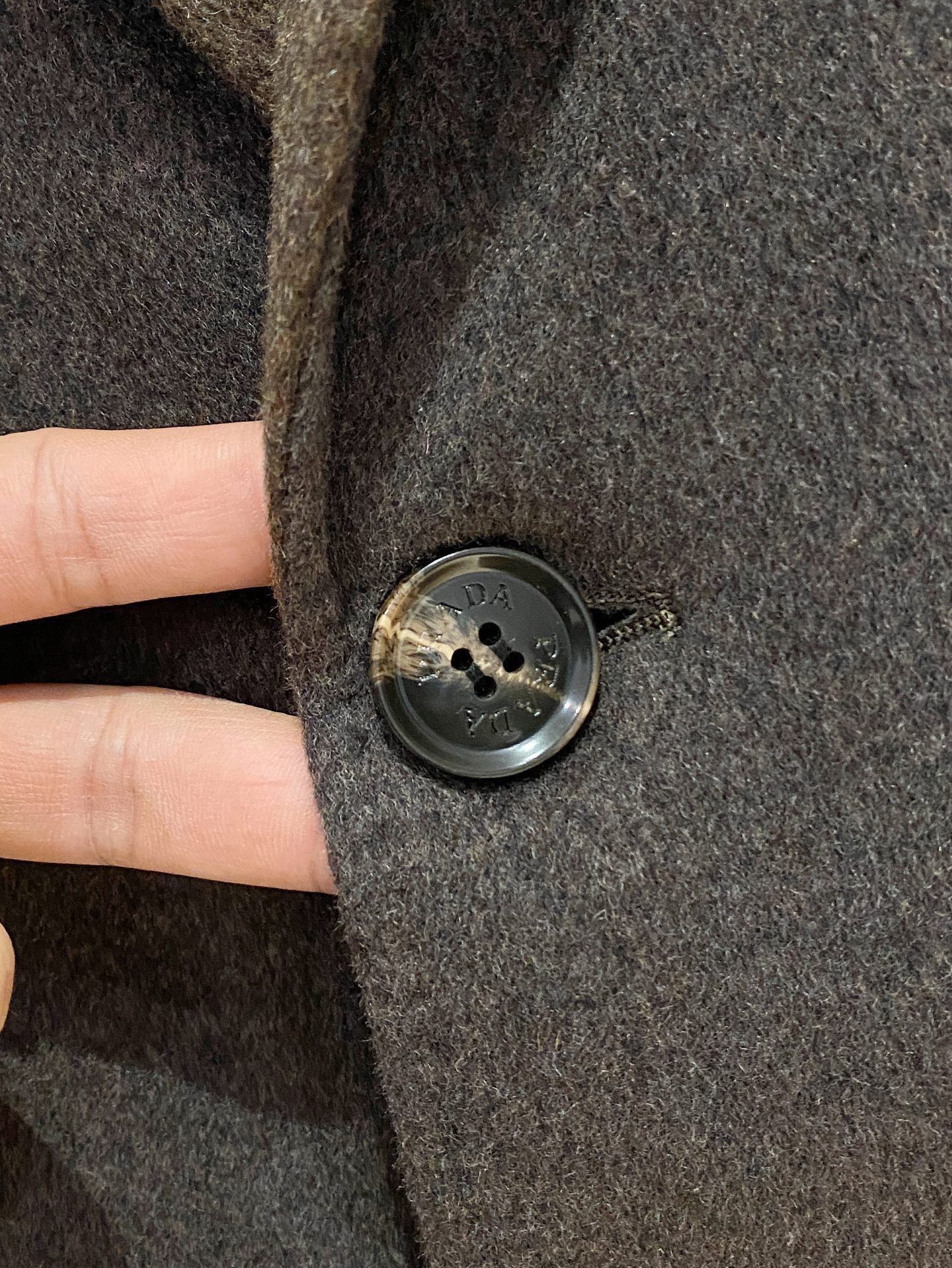 Prada Men's Wool Kensington Coat – 2025FW