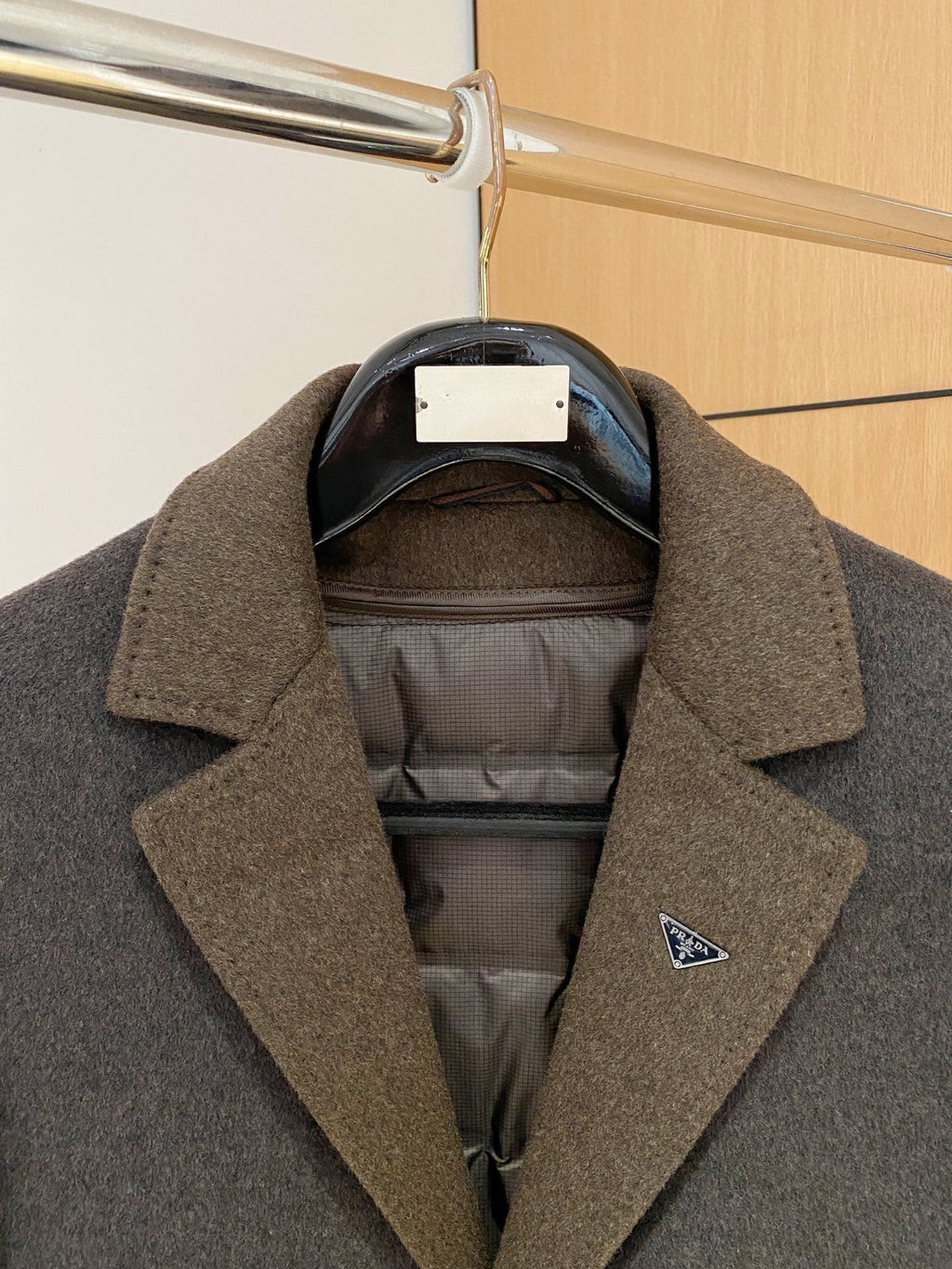 Prada Men's Wool Kensington Coat – 2025FW