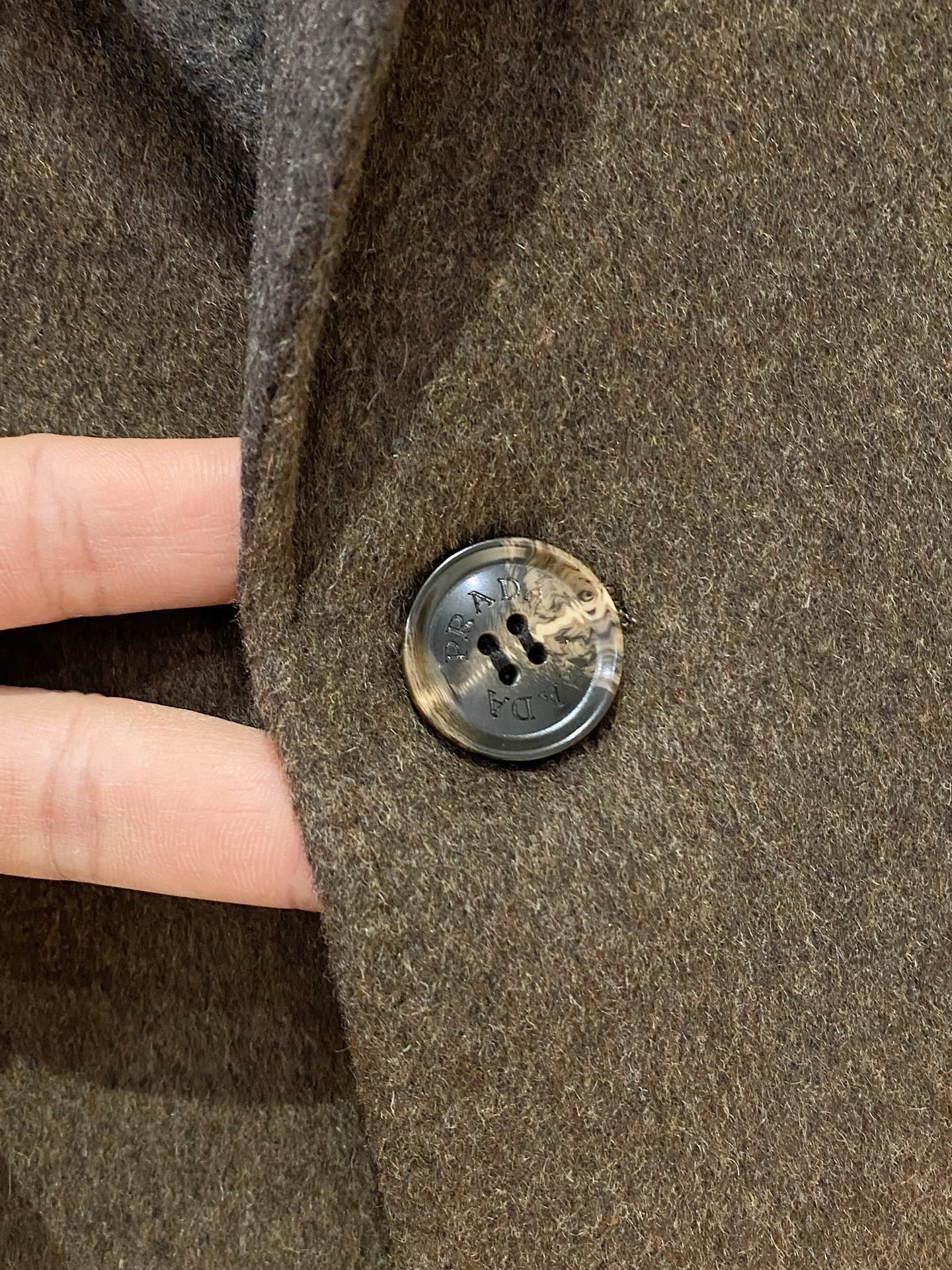 Prada Men's Wool Kensington Coat – 2025FW