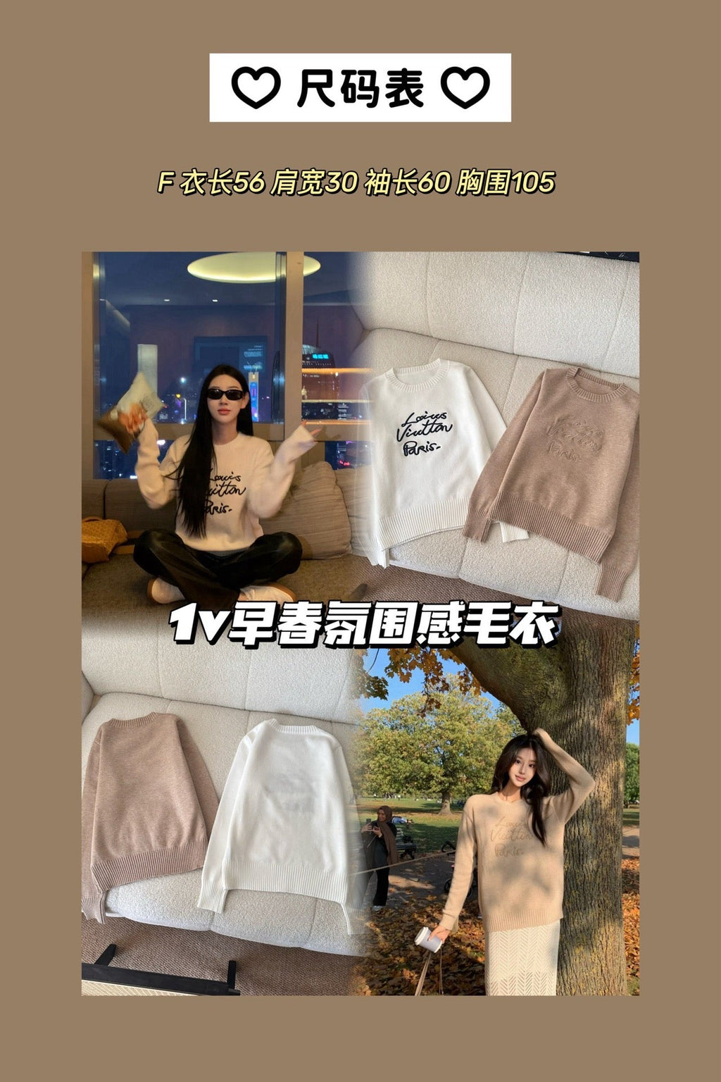 Louis Vuitton Embroidered Knit Sweater