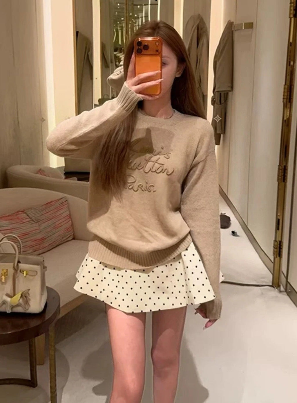 Louis Vuitton Embroidered Knit Sweater