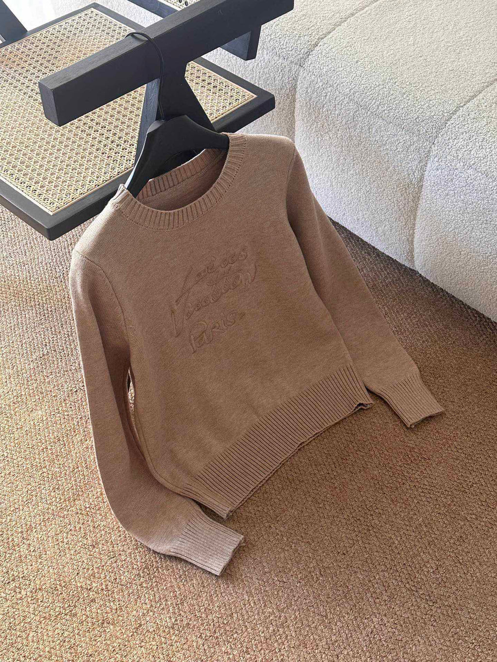 Louis Vuitton Embroidered Knit Sweater