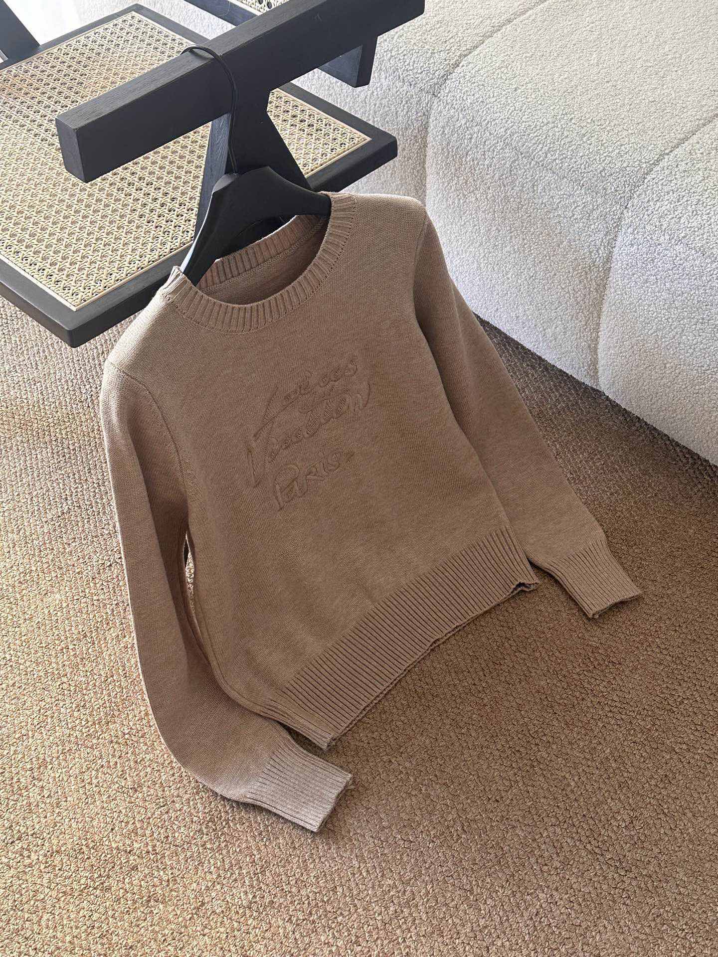 Louis Vuitton Embroidered Knit Sweater