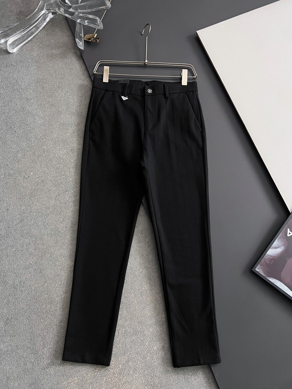 Prada Men's Cashmere Casual Trousers – 2025 Collection