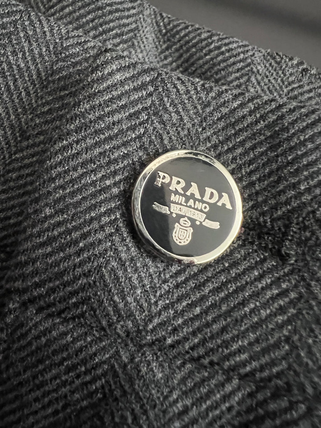 Prada Men's Cashmere Casual Trousers – 2025 Collection