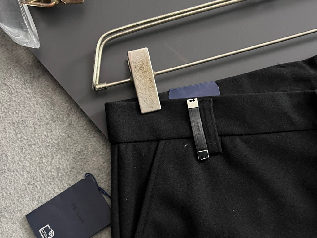 Prada Men's Cashmere Casual Trousers – 2025 Collection