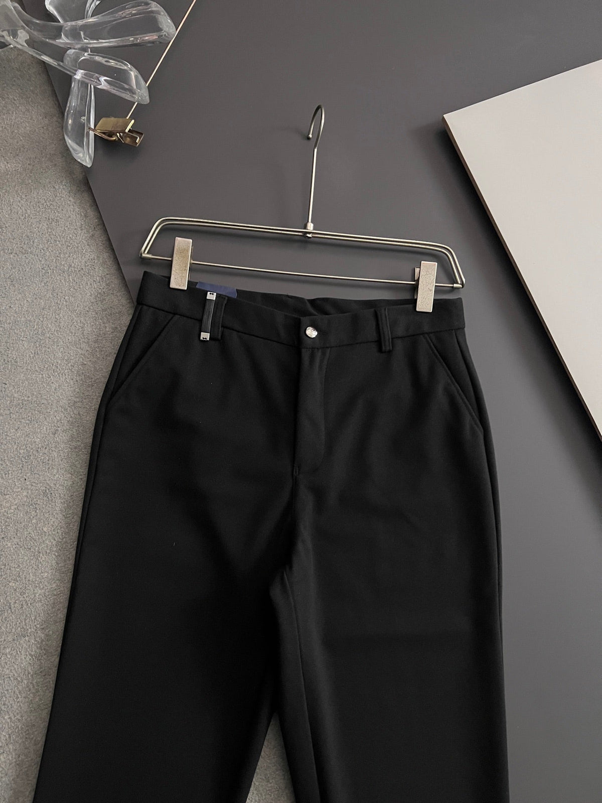 Prada Men's Cashmere Casual Trousers – 2025 Collection