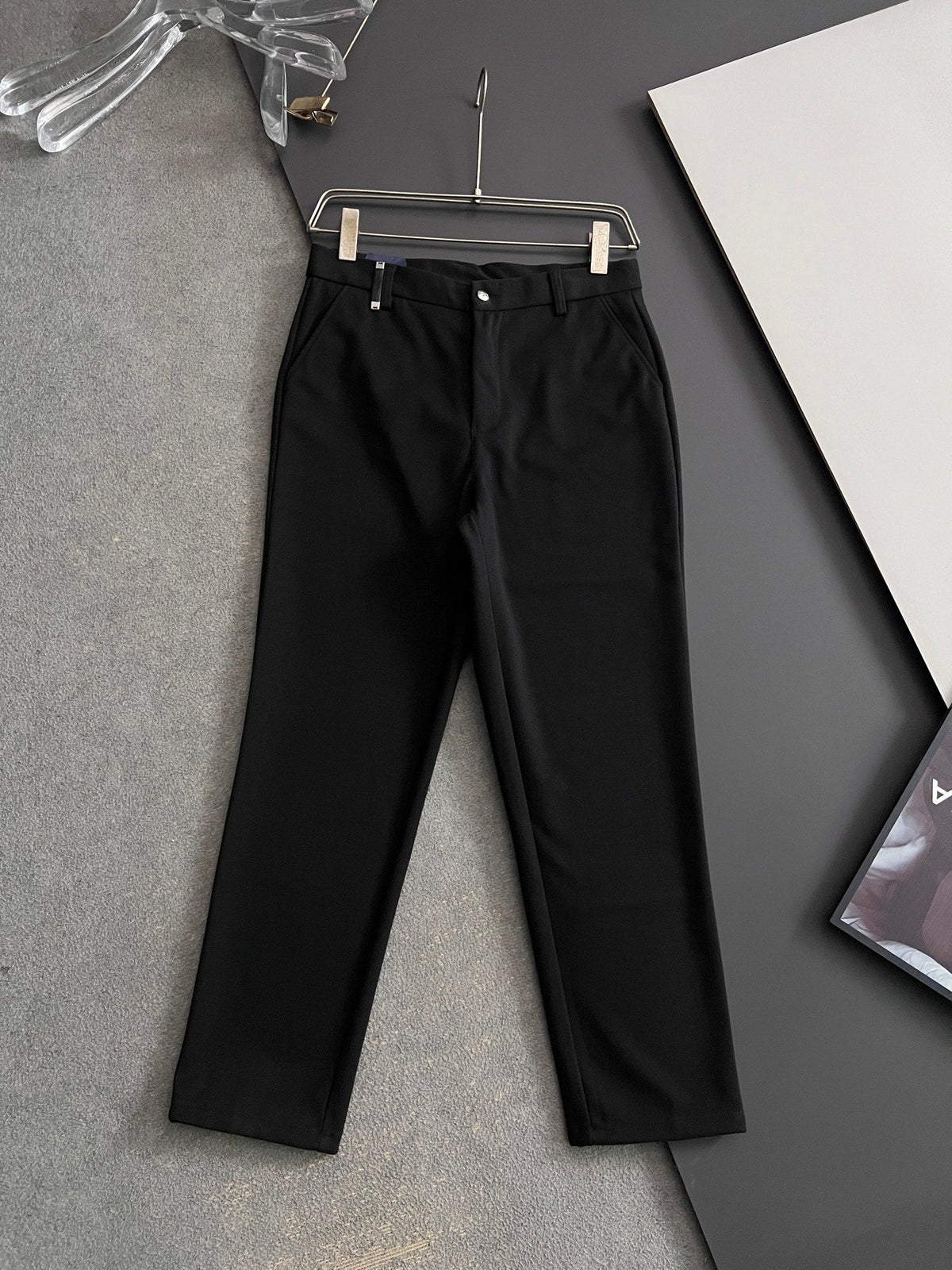 Prada Men's Cashmere Casual Trousers – 2025 Collection