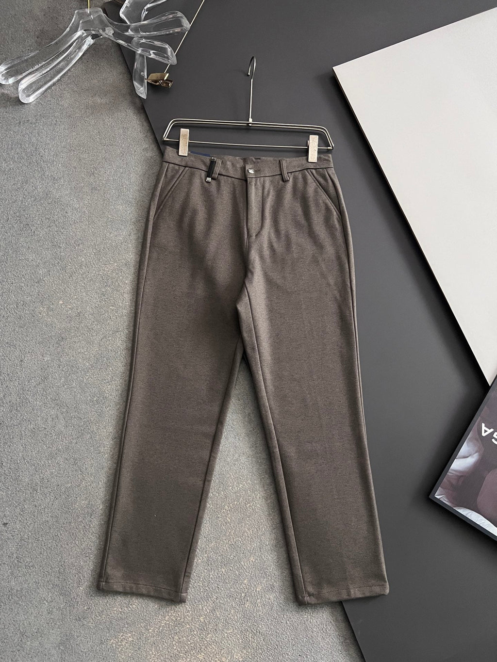 Prada Men's Cashmere Casual Trousers – 2025 Collection