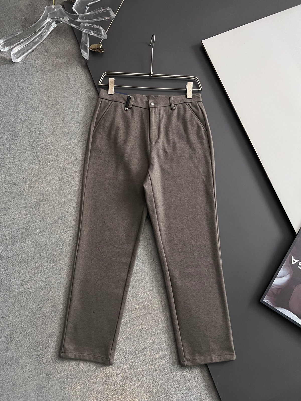 Prada Men's Cashmere Casual Trousers – 2025 Collection