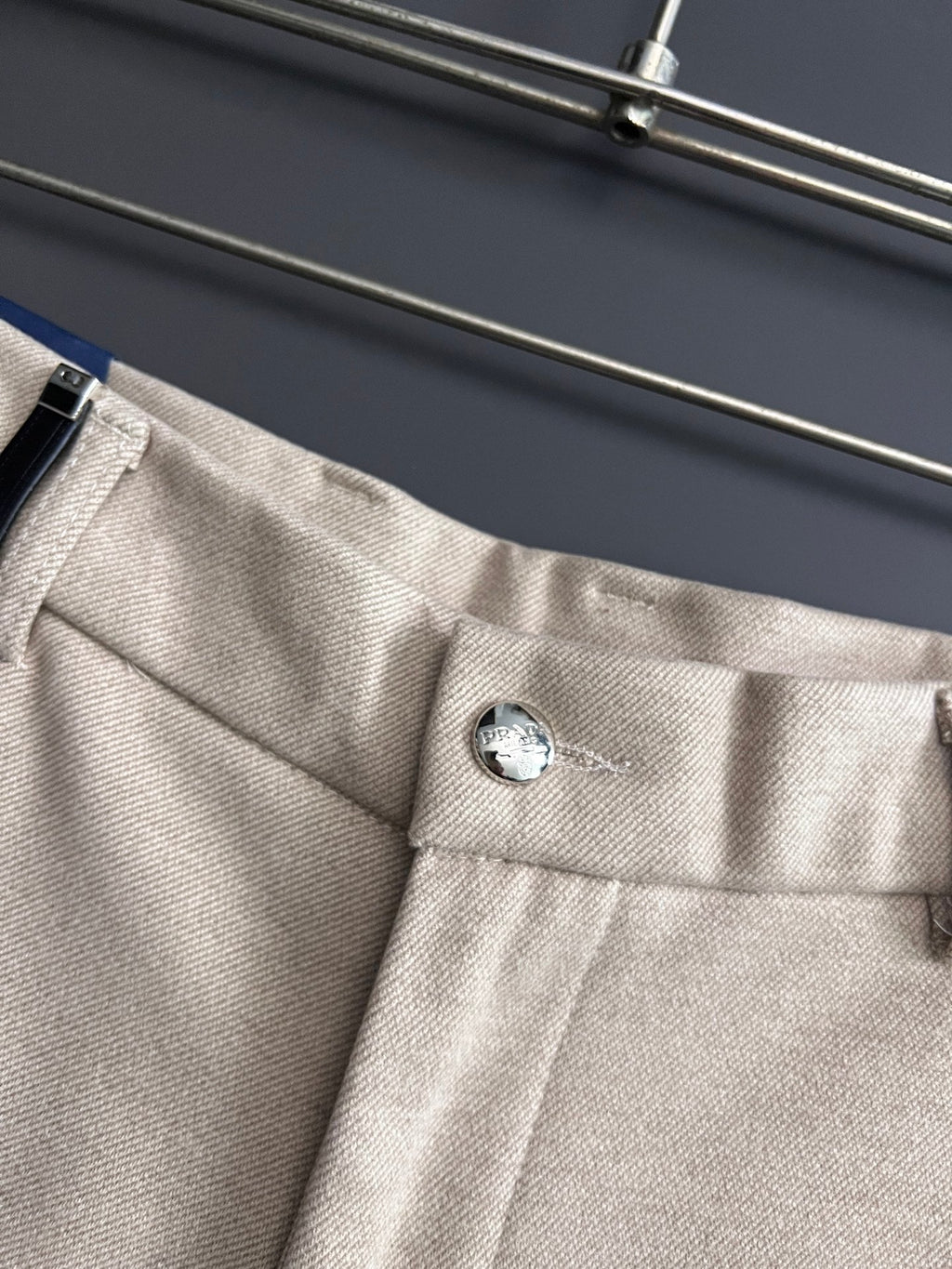 Prada Men's Cashmere Casual Trousers – 2025 Collection