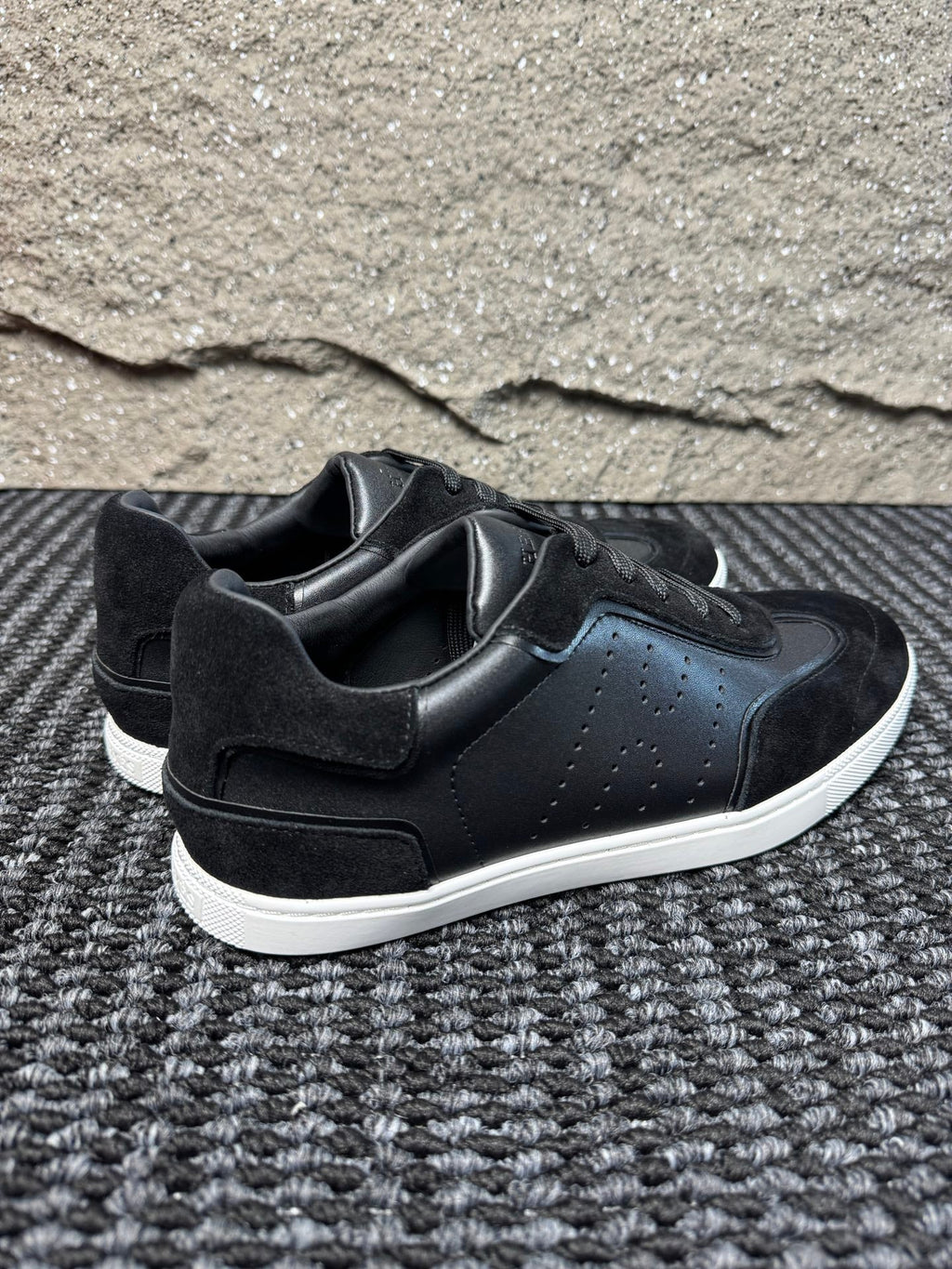 Hermès Laser-Punched H Nappa Calfskin Sneakers