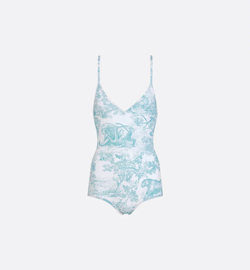 Dior Backless One-Piece Swimsuit