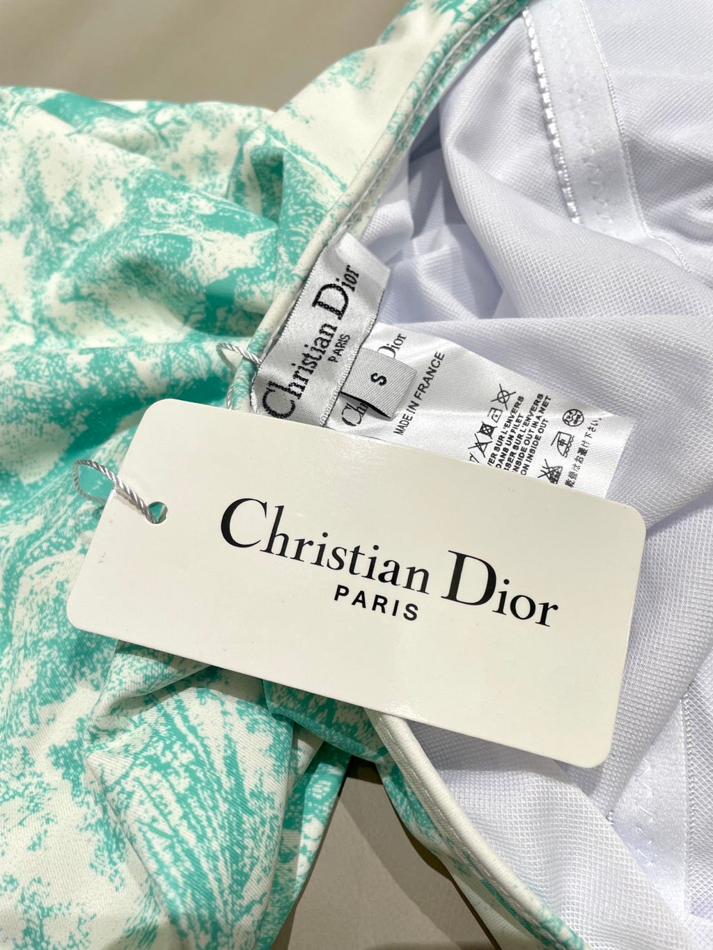 Dior Backless One-Piece Swimsuit