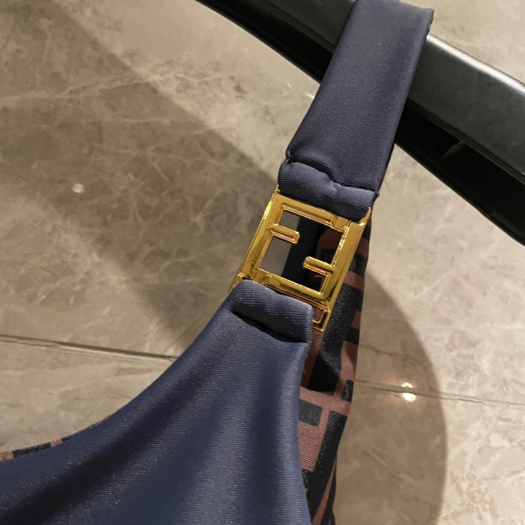 Fendi Versatile One-Piece Bikini Swimsuit