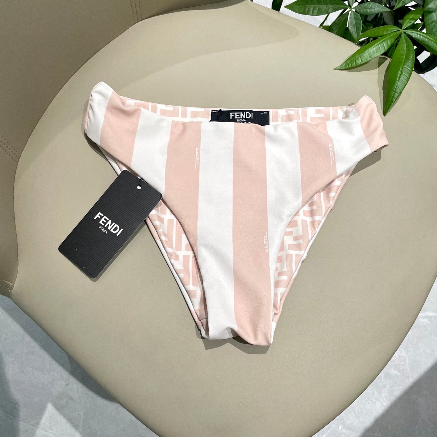 Fendi Versatile One-Piece Bikini Swimsuit