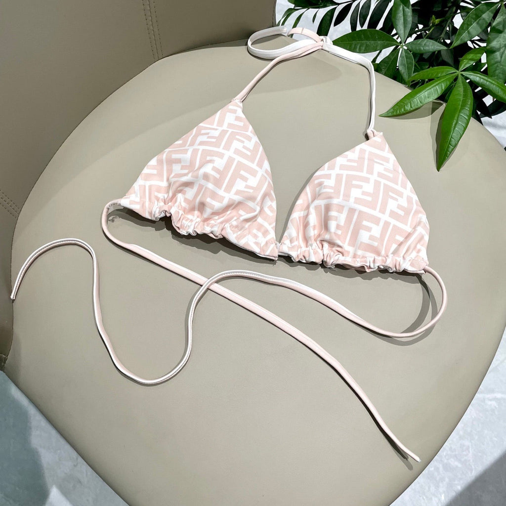 Fendi Versatile One-Piece Bikini Swimsuit