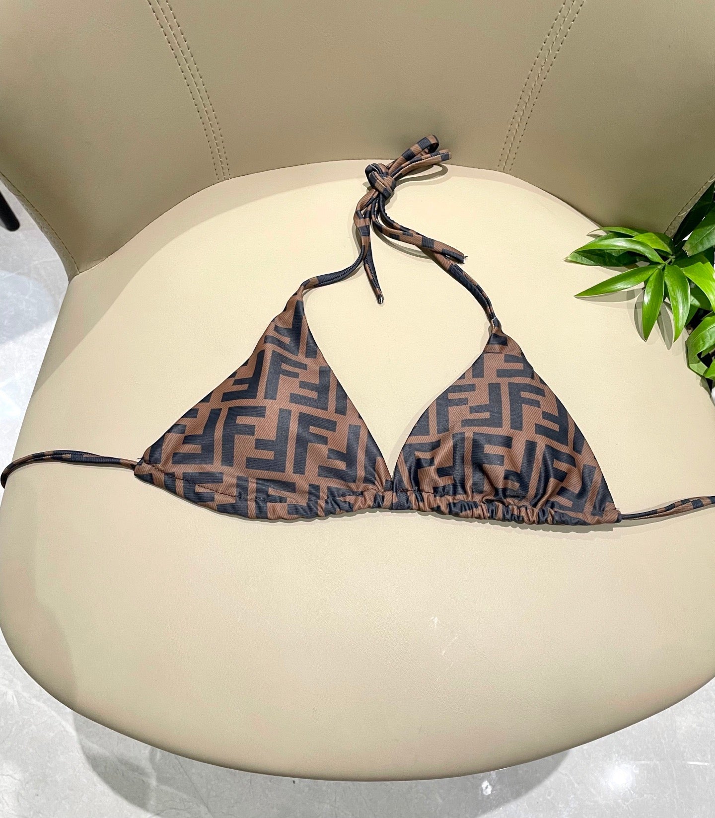 Fendi Versatile One-Piece Bikini Swimsuit