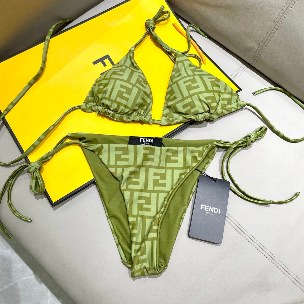 Fendi Versatile One-Piece Swimsuit