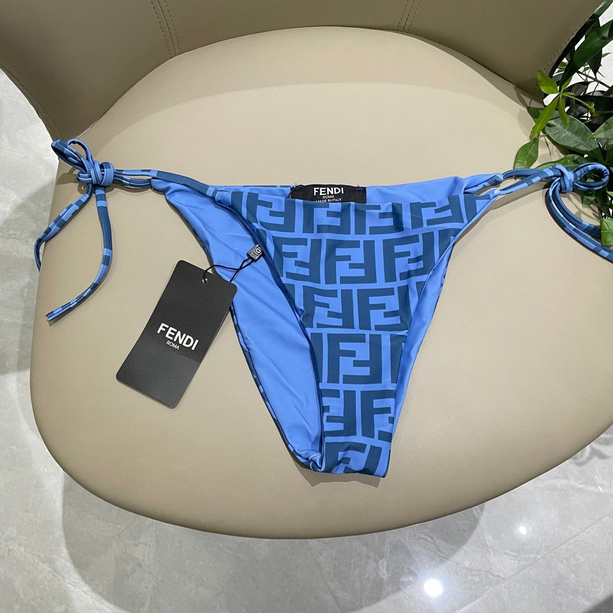 Fendi Versatile One-Piece Bikini Swimsuit