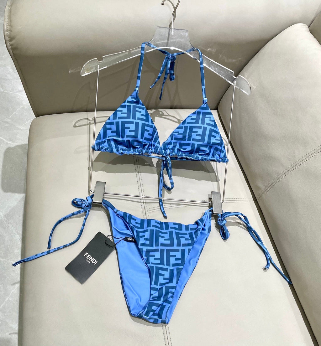 Fendi Versatile One-Piece Bikini Swimsuit