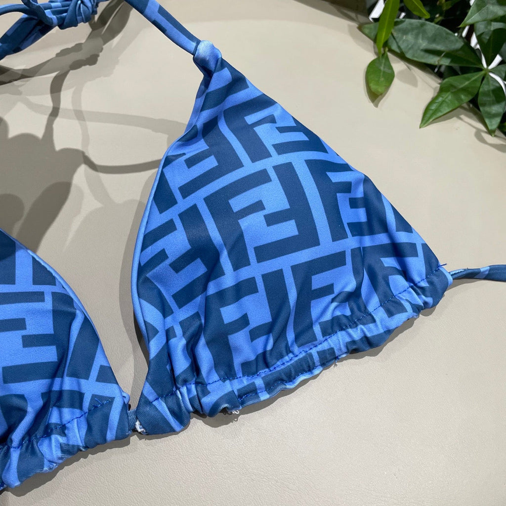 Fendi Versatile One-Piece Bikini Swimsuit