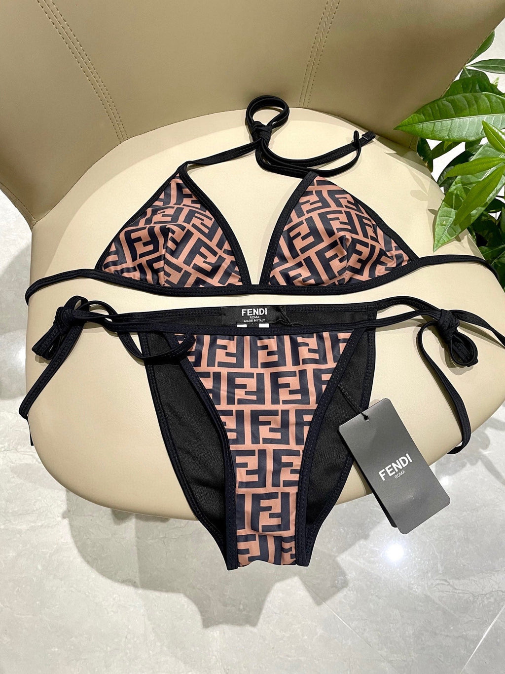 Fendi Versatile One-Piece Swimsuit
