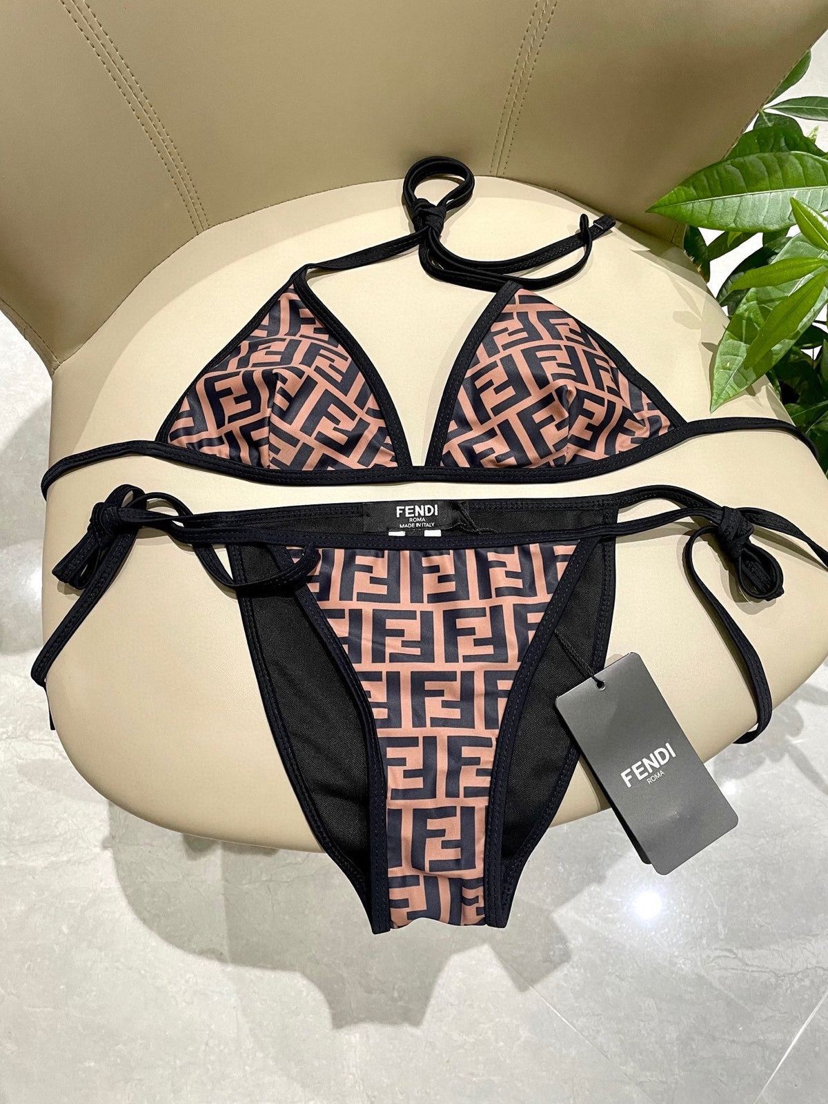 Fendi Versatile One-Piece Swimsuit