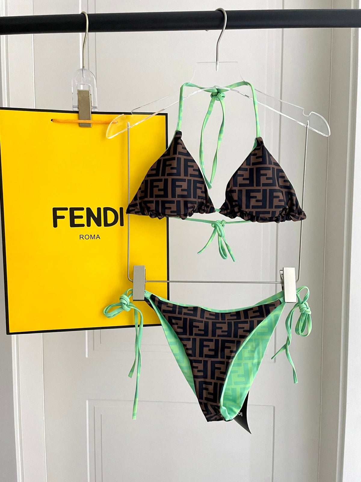 Fendi Reversible One-Piece Swimsuit