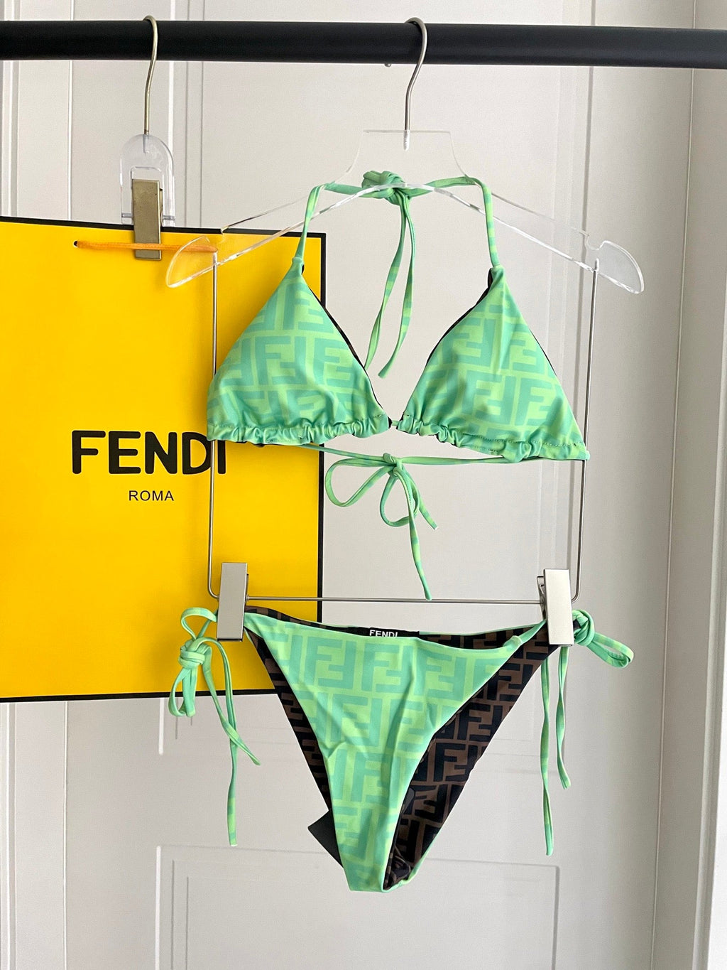 Fendi Reversible One-Piece Swimsuit