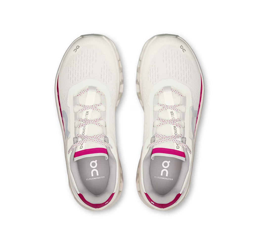ON Women's Cloudmonster Ivory/Grenadine