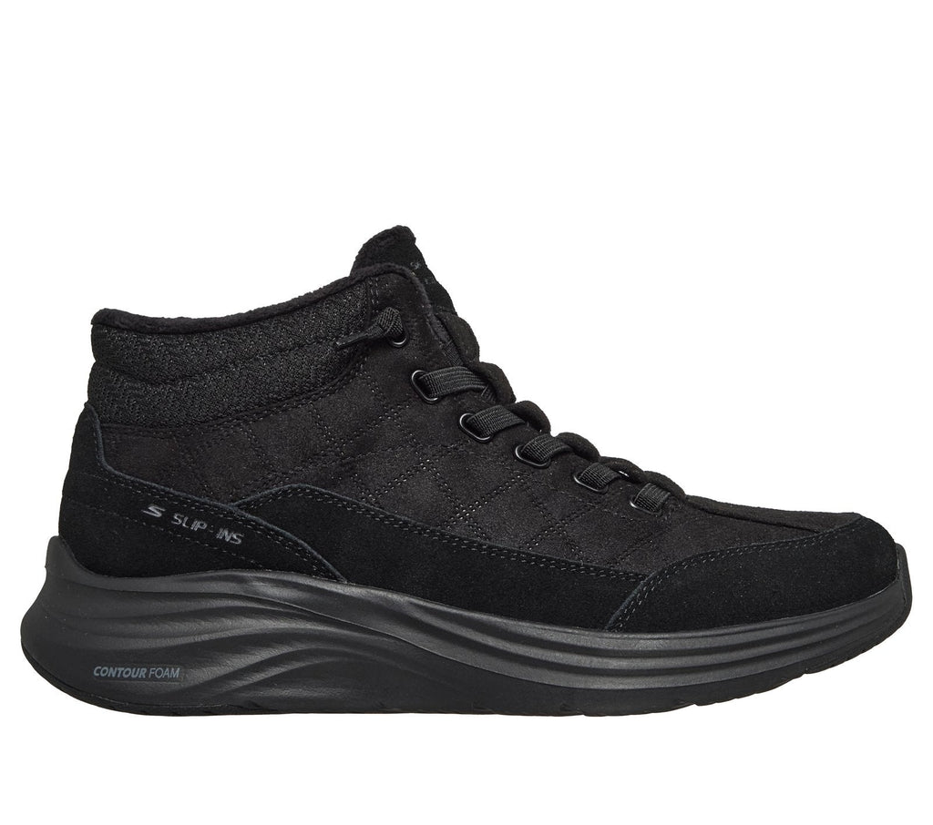 Skechers Slip-ins Relaxed Fit: Contour Foam Boot - Cozy Fit Drift