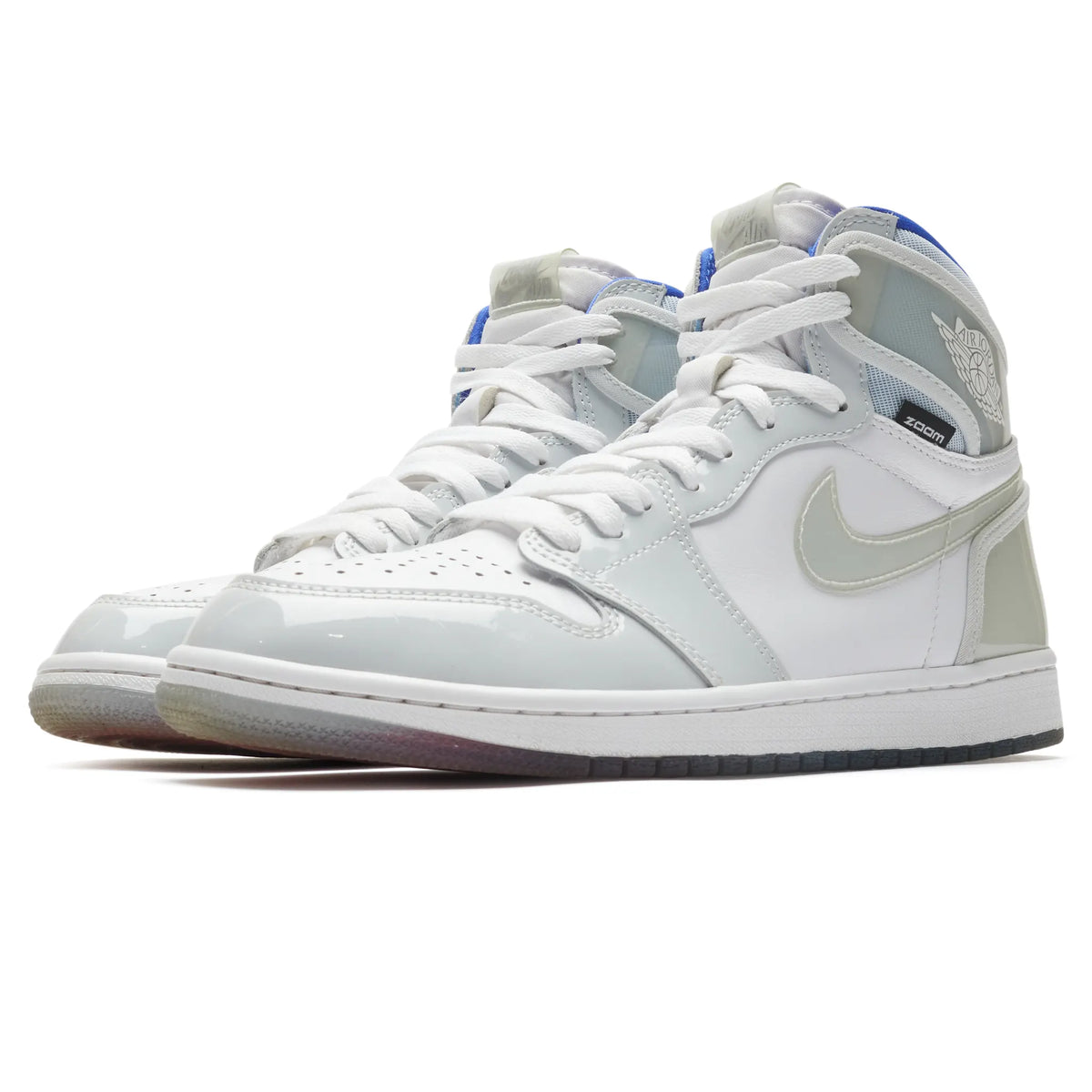 Preloved - Air Jordan 1 Retro High Zoom White Racer Blue Sneakers