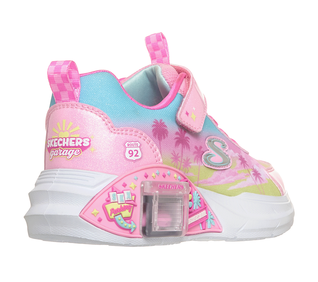 Skechers Garage - Glam Racer, PINK / MULTI