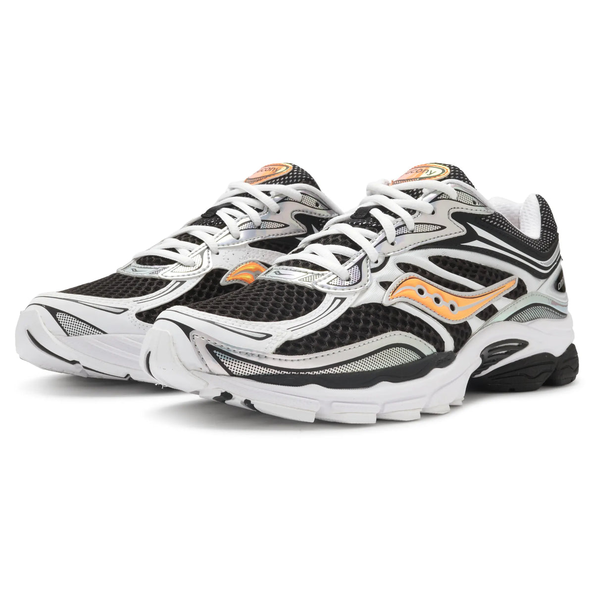 Saucony Progrid Omni 9 Speed Shades White Black Orange Vo2 Sneakers