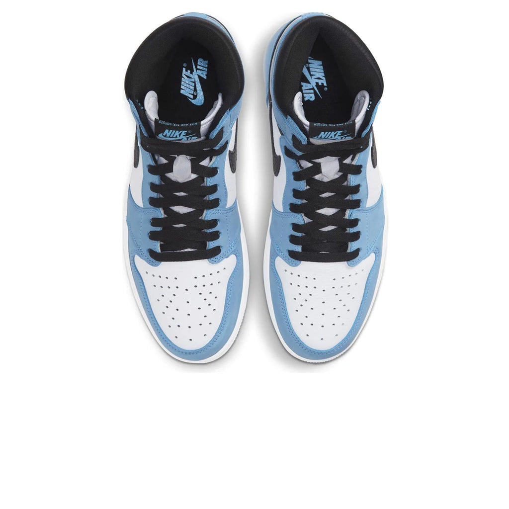 Air Jordan 1 Retro High White UNC University Blue Black Sneakers