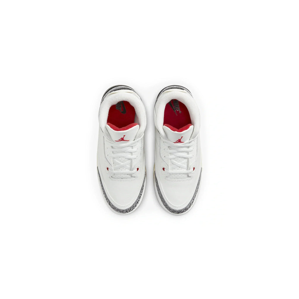 Air Jordan 3 Retro White Cement Reimagined (PS) Sneakers