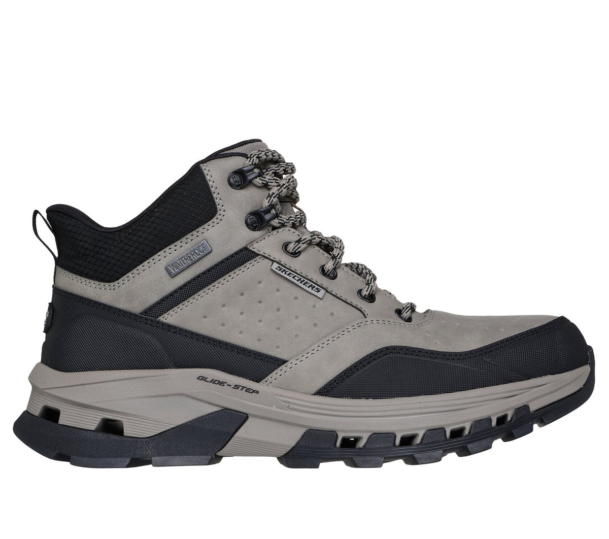 Skechers Slip-ins Waterproof Relaxed Fit: Glide-Step Randell - Brecken, CEMENT