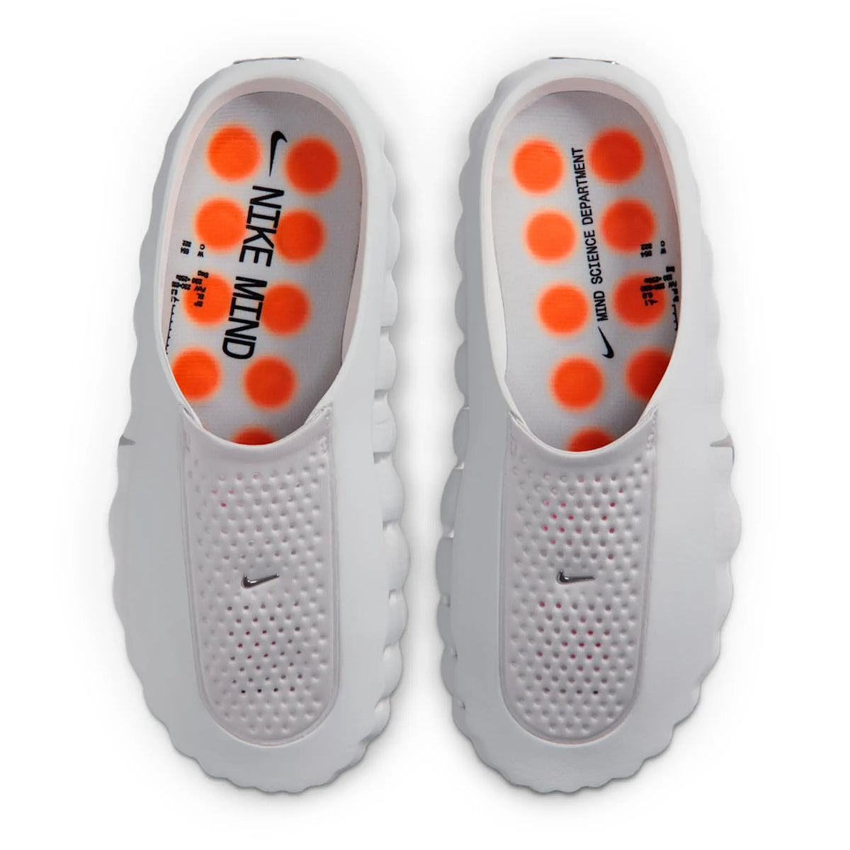 Nike Mind 001 Pregame Light Smoke Grey Mules - Women's