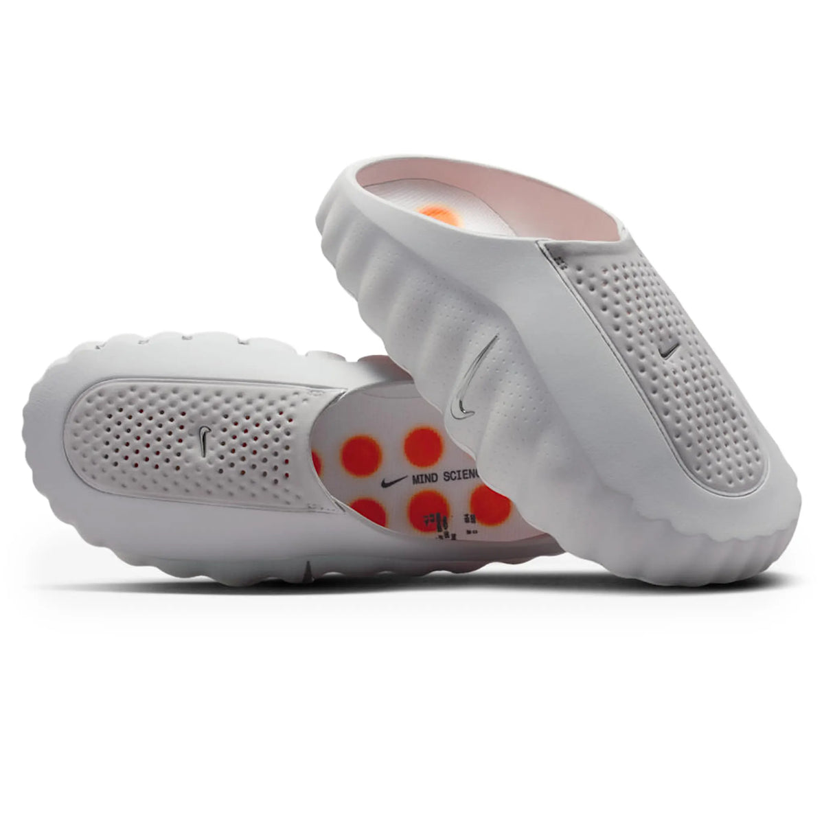 Nike Mind 001 Pregame Light Smoke Grey Mules - Women's