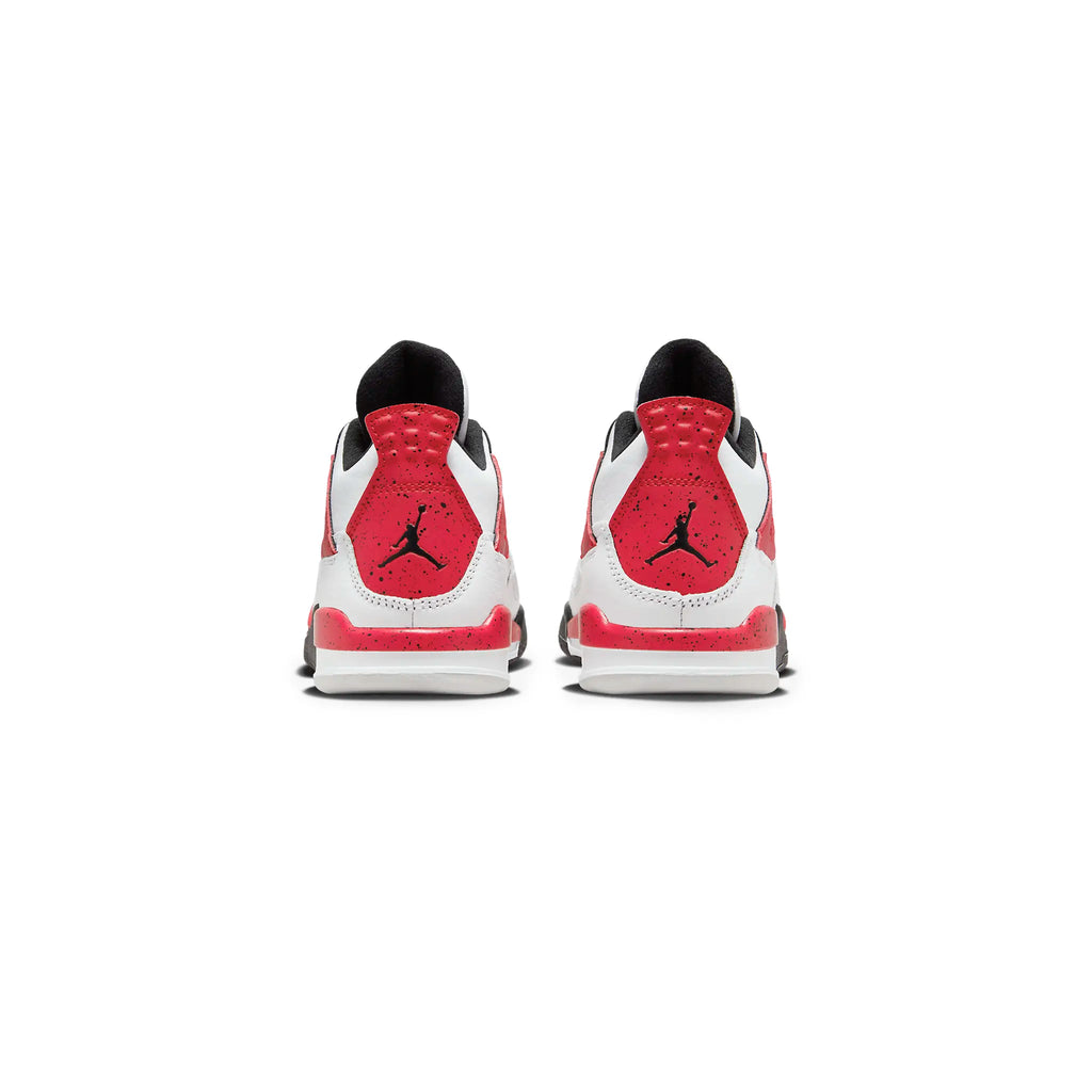 Air Jordan 4 Retro Red Cement (PS) Sneakers - White