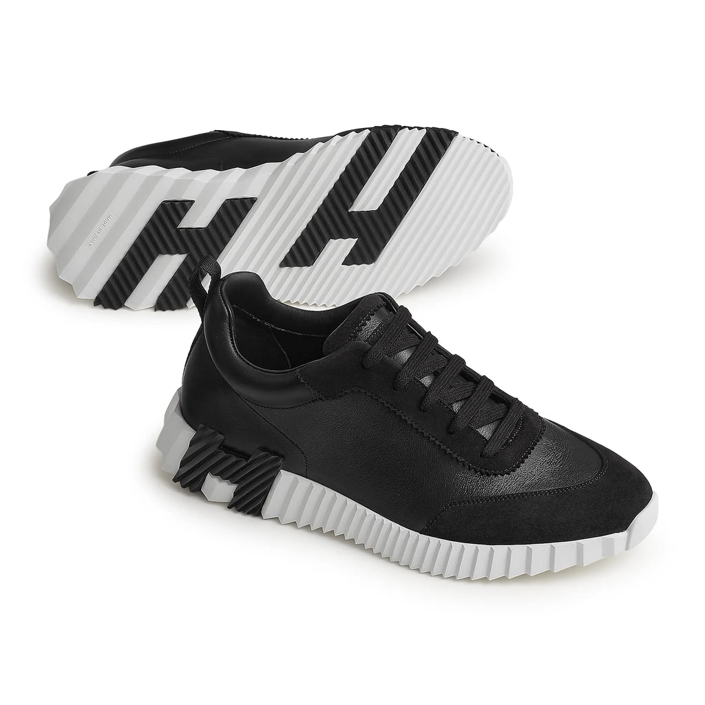 Hermes Paris Hermès Paris Bouncing Calf Sneaker White Black