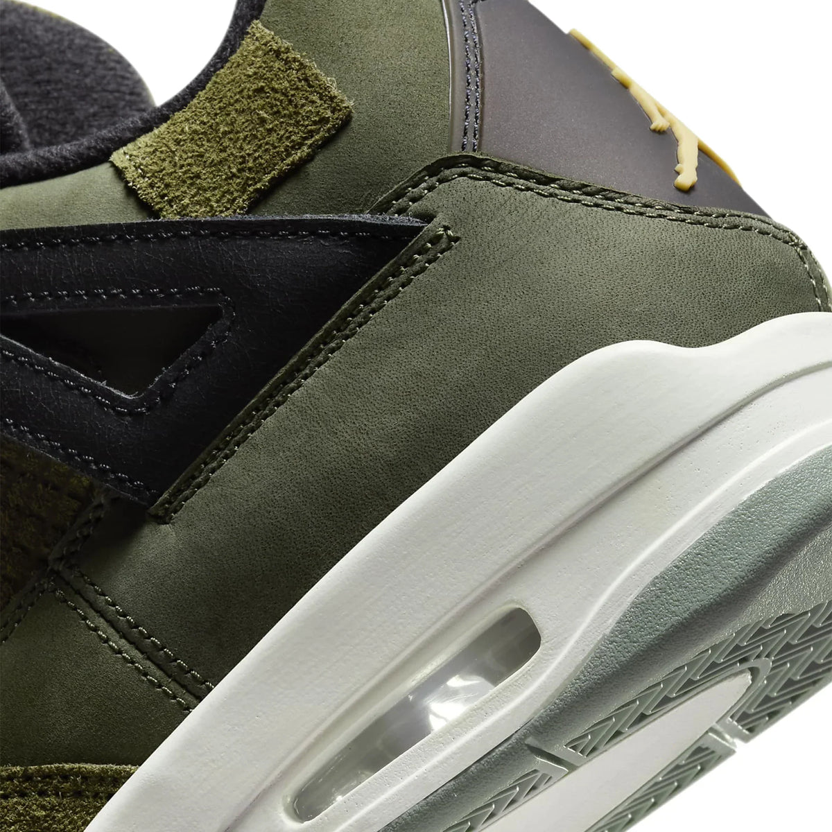 Air Jordan 4 Retro SE Craft Olive Sneakers - Green
