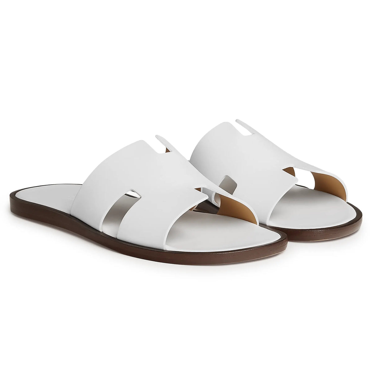 Hermes Paris Hermès Paris Izmir White Sandal