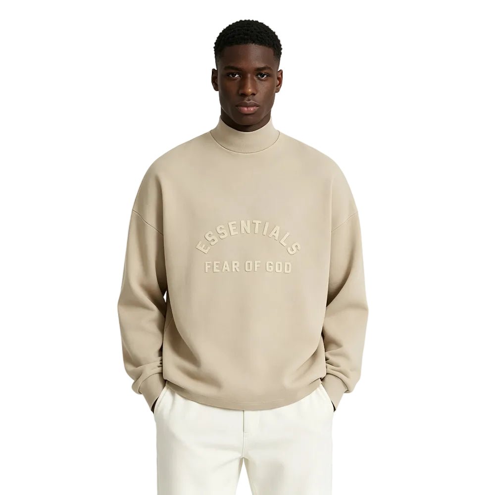 Fear of God Essentials Long-Sleeve T-Shirt Dusty Beige