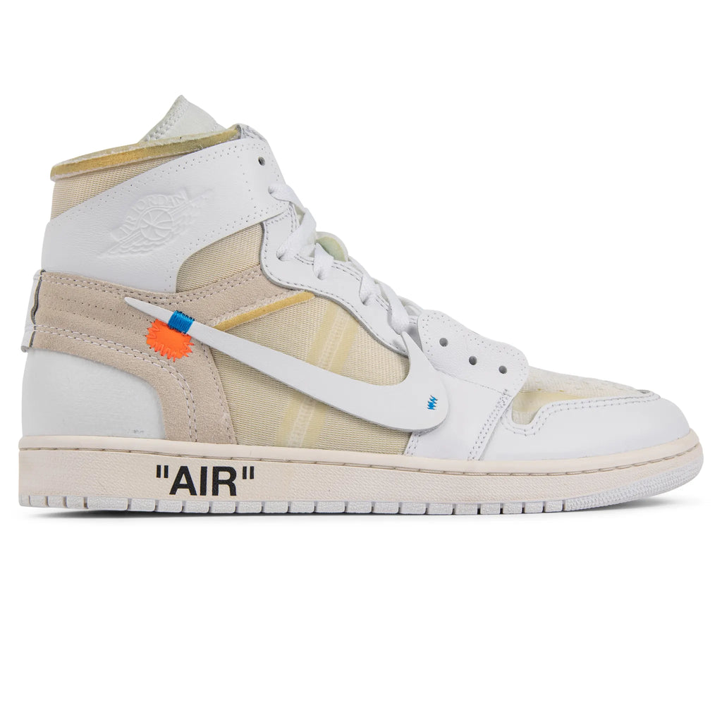 Preloved - Off-White x Air Jordan 1 Retro High OG White Sneakers