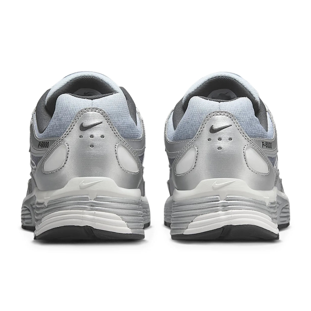 Nike P-6000 Metallic Silver Summit Wolf Grey Sneakers