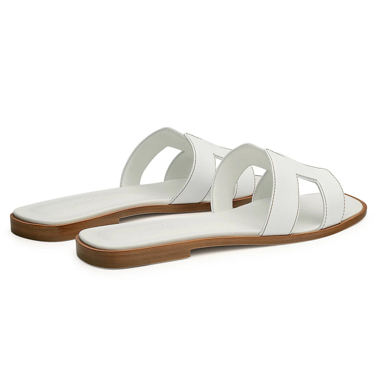 Hermes Paris Hermès Paris Oran White Sandal