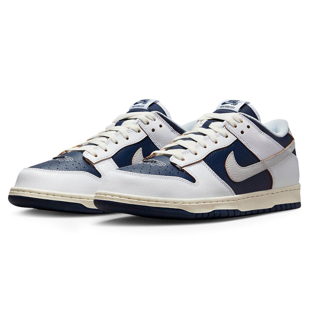 Nike x HUF SB Dunk Low New York City Sneakers - White